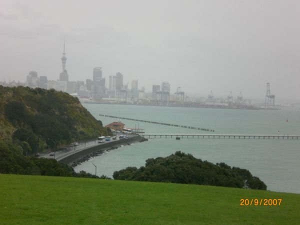 Sunny Auckland - not!