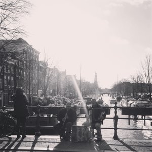 Buskers in Amsterdam