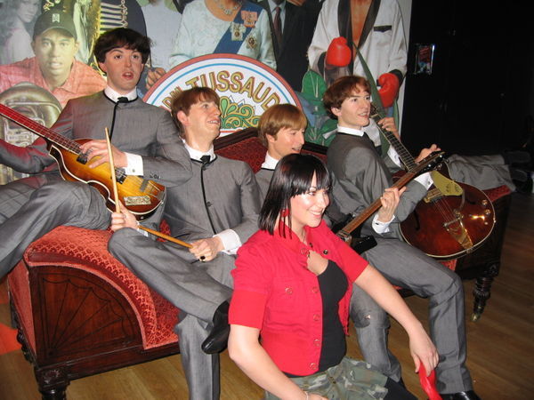 Nicole with the Beatles