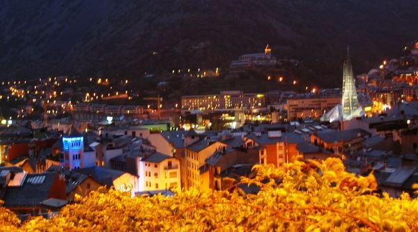 Andorra at night
