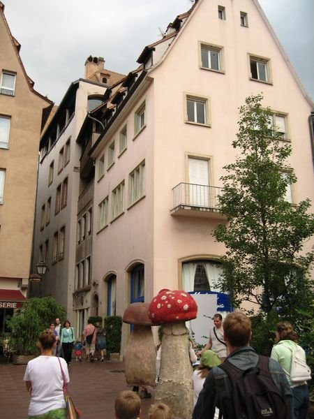 Street Art - The Pyschadelic Mushrooms