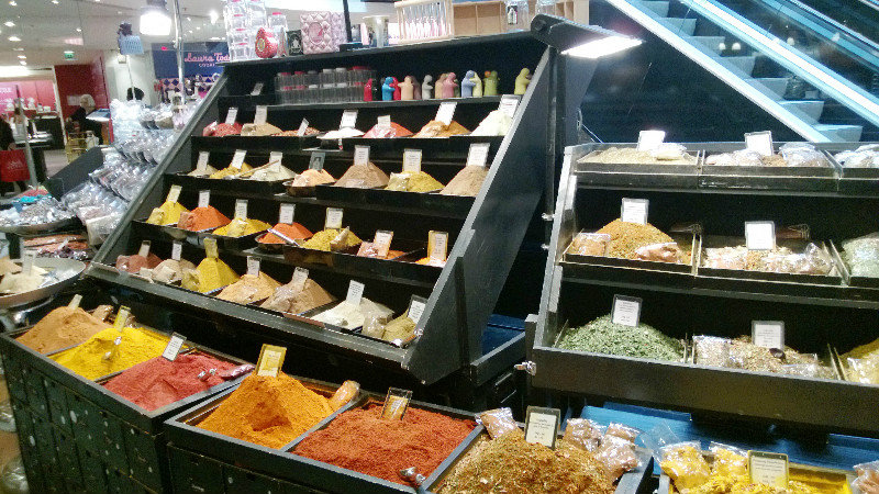 Spices at Galleries Lafayette