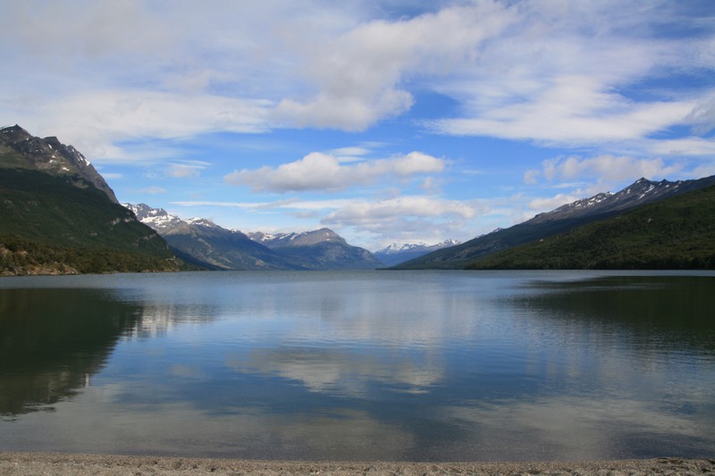 Lake in Tierra del Fuego National Park