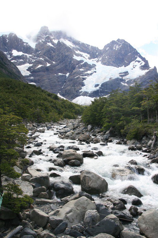 Glacier streams
