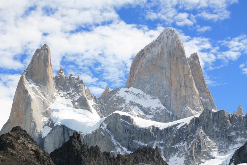 View of Fitz Roy's summit