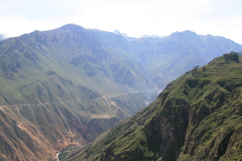 Hiking Trail over looking the canyon