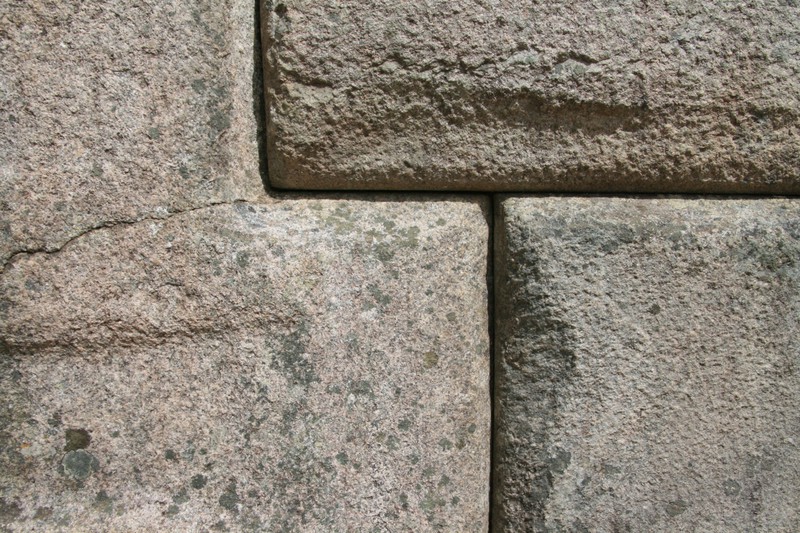 Close-up of the joints