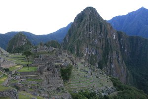 Early morning in Machu Picchu