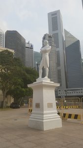 The Statue of Sir Raffles