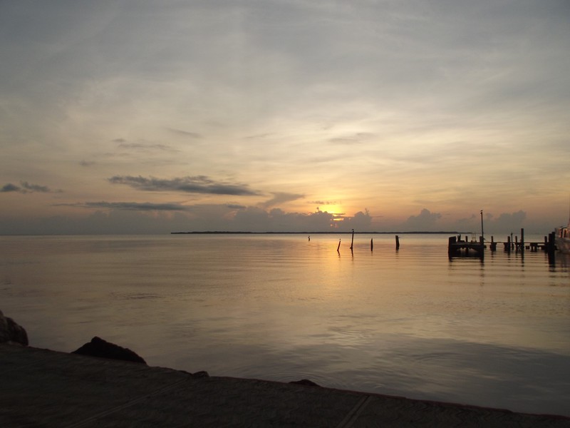 Belize sunrise