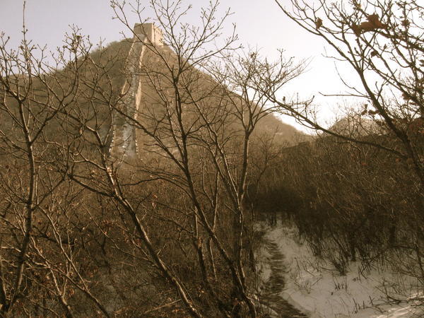hilltop tower, Great Wall