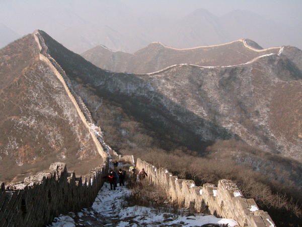 the Great Wall at where the heck are we anyway