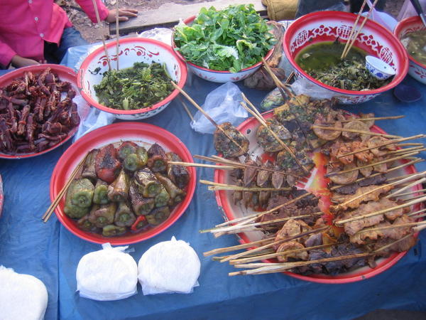 market food, Muan Sing