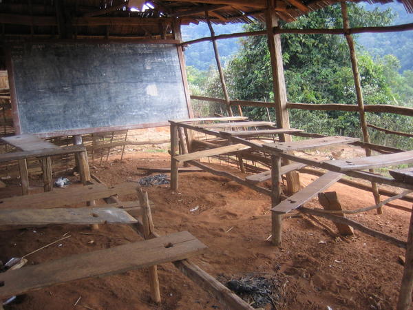 hilltribe village classroom