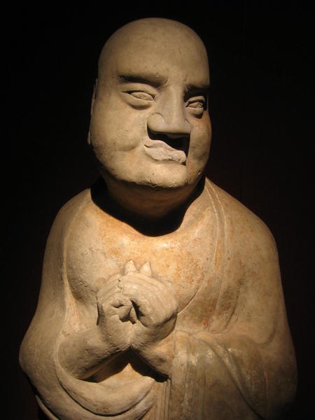 Shanghai Museum, stone priest statue