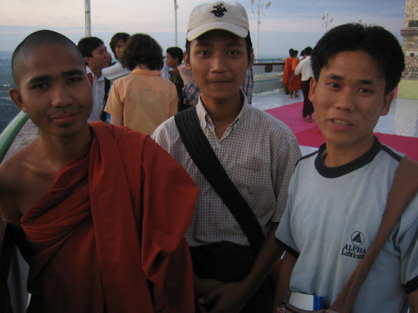 the face of Myanmar, Mandalay Hill
