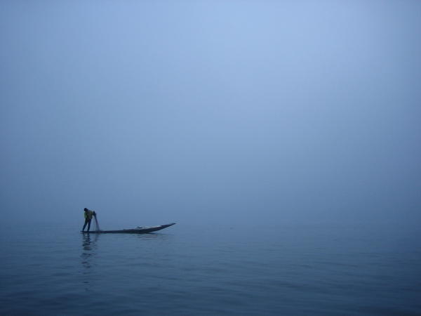 fisherman, early morning