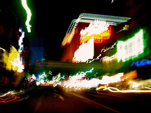 night driving, Hiroshima