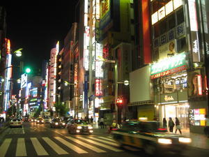 Shinjuku night lights