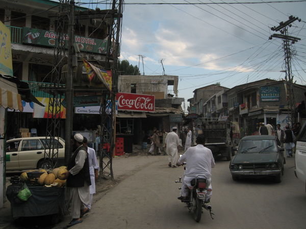 main street, Chitral