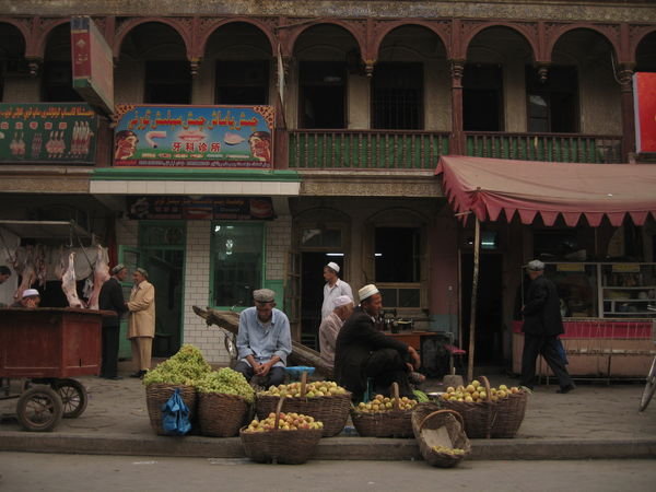 fruit vendors, Old Town