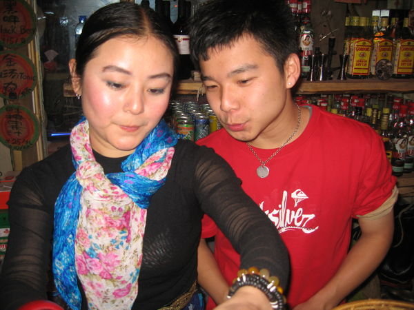 bar staff, reggae bar, Chengdu