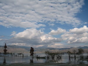 fisherman, Erhai Lake