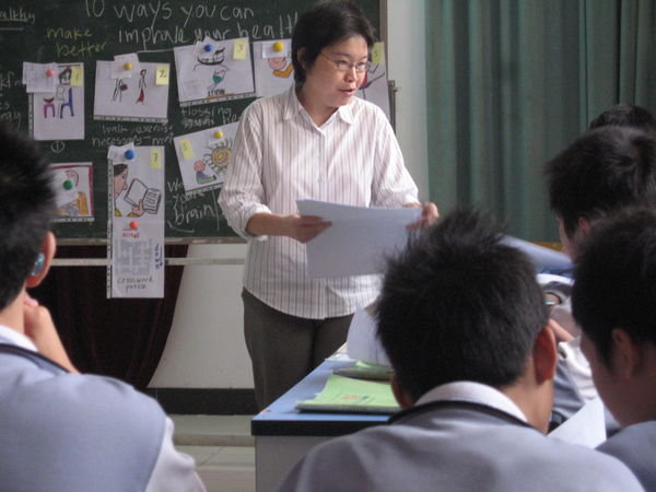 May Ling, teaching practicum