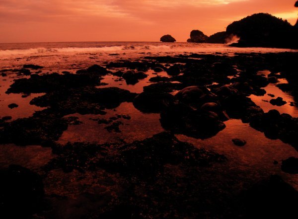 sunset, Pulau Sempu