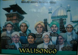 Holy men who brought Islam to Java