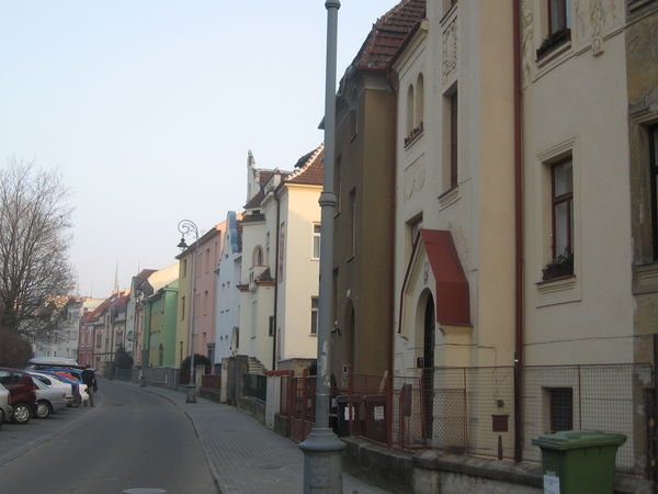 Upscale Street Near the Castle