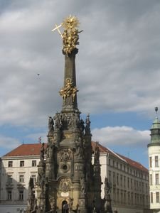 Closer View of Holy Trinity Column