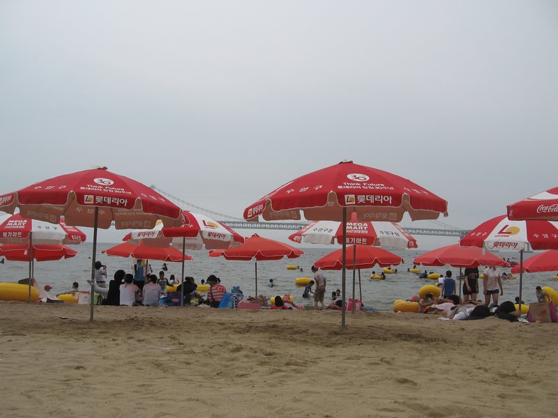 Beach in Busan--Not Hyundae