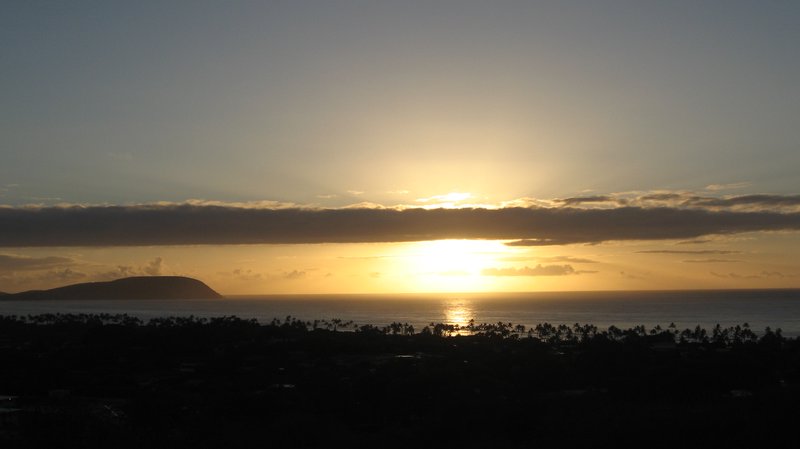 View of Ocean on the Way to Diamond Head