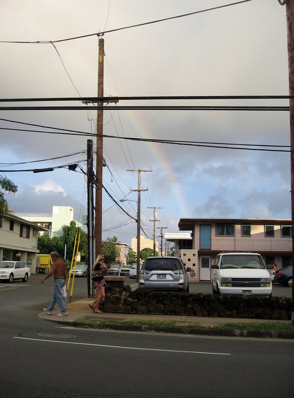 Rainbow in Honolulu
