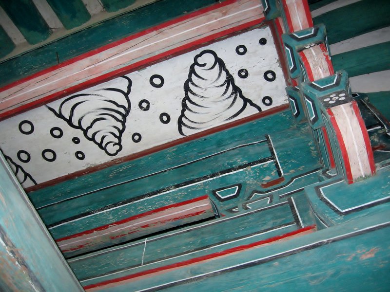 Paintings above Jukseoru Cultural House