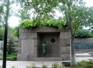 Eleanor Roosevelt's Monument
