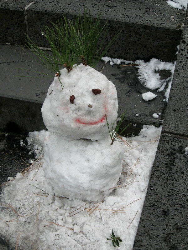"Snowman" at Hallim Park