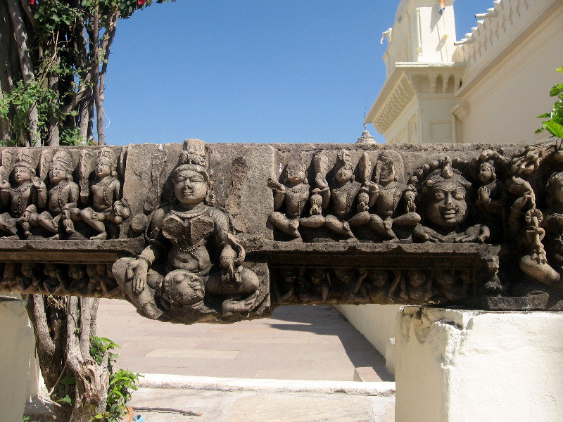 Outside Jain Temple Group