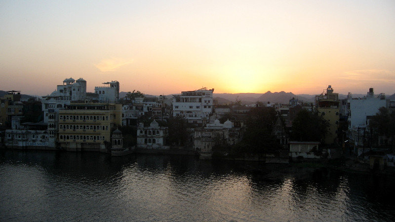 Udaipur at Sunset
