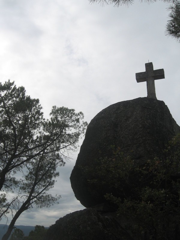 The Pinnacle of Our Hike Up Montealegre, Ourense