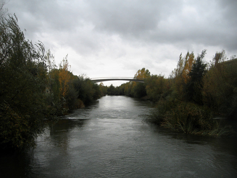 Along the Bernesga River, León