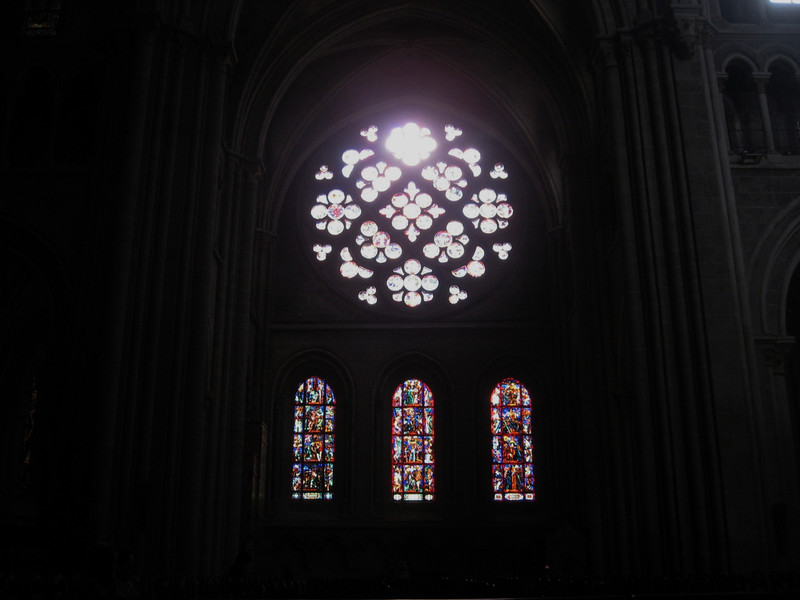 Inside the Lausanne Cathedral