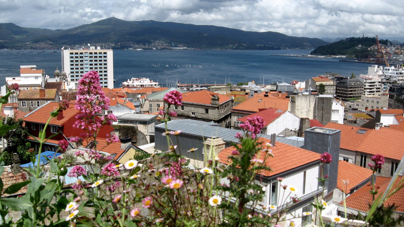 From a Lookout Near Casco Vello (Old City), Vigo