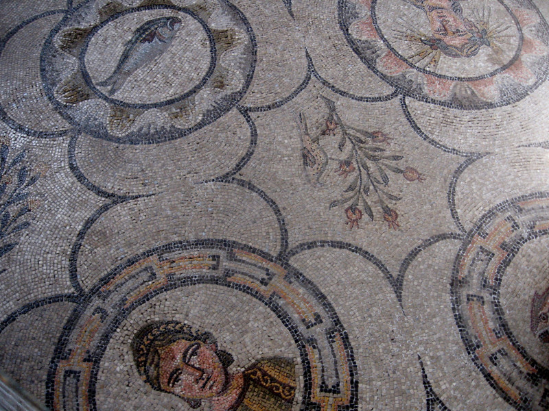 Mosaics in Basilica in Aquileia, Friuli