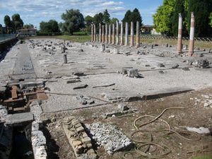 Roman Remains at Aquileia, Friuli