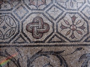 Mosaics in Basilica in Aquileia, Friuli