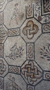 Mosaics in Basilica in Aquileia, Friuli