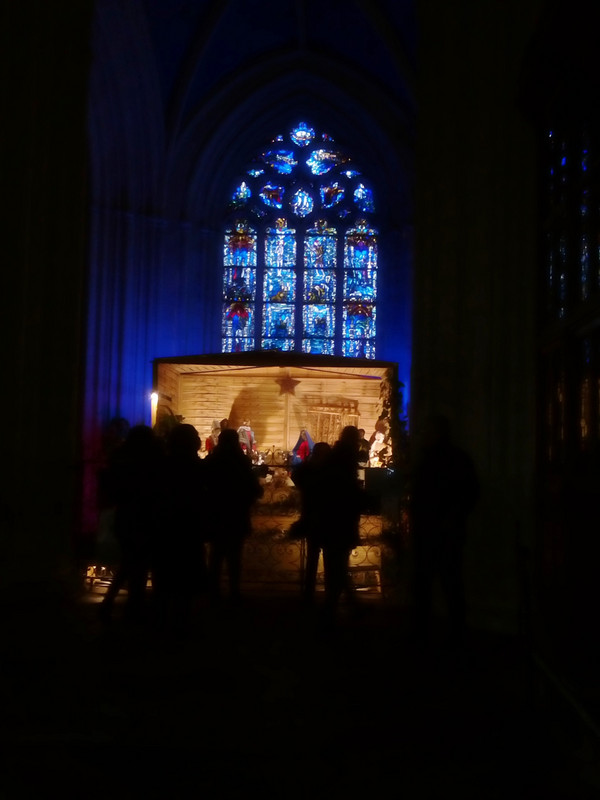 Nativity Inside Quimper Cathedral