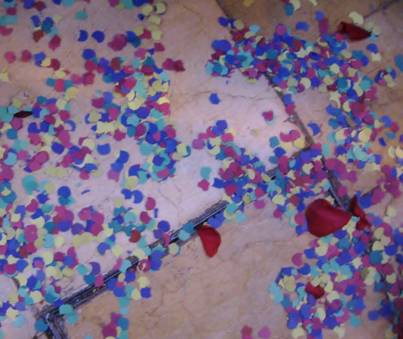 Paper Confetti from Carnival Parade